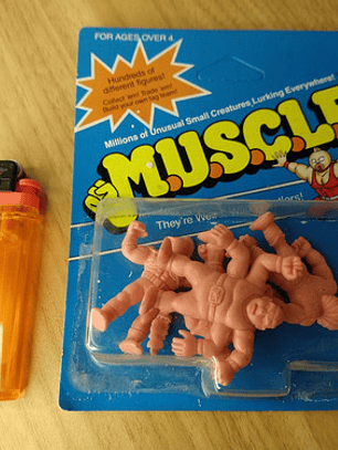 Muscle Figuras (detalle) Mattel Bandai 1985