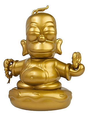 Golden Homer Buddha Kidrobot Simpsons Vinilo Homero Buda