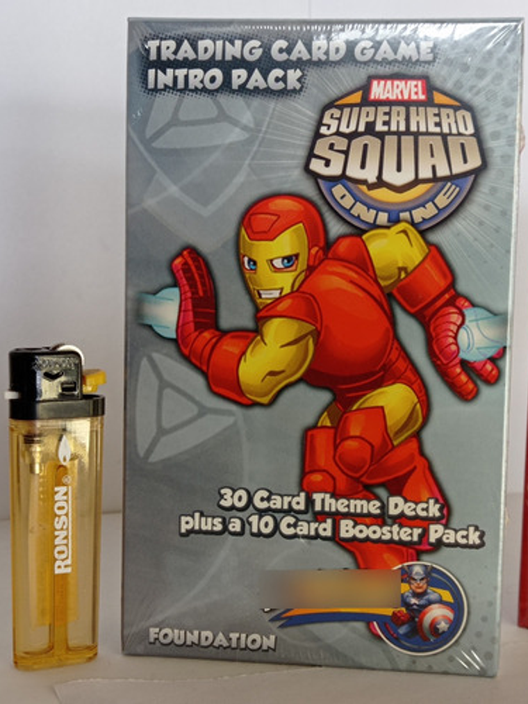 Set 2x Marvel Super Hero Squad Foundation Tcg Juego Cartas 3