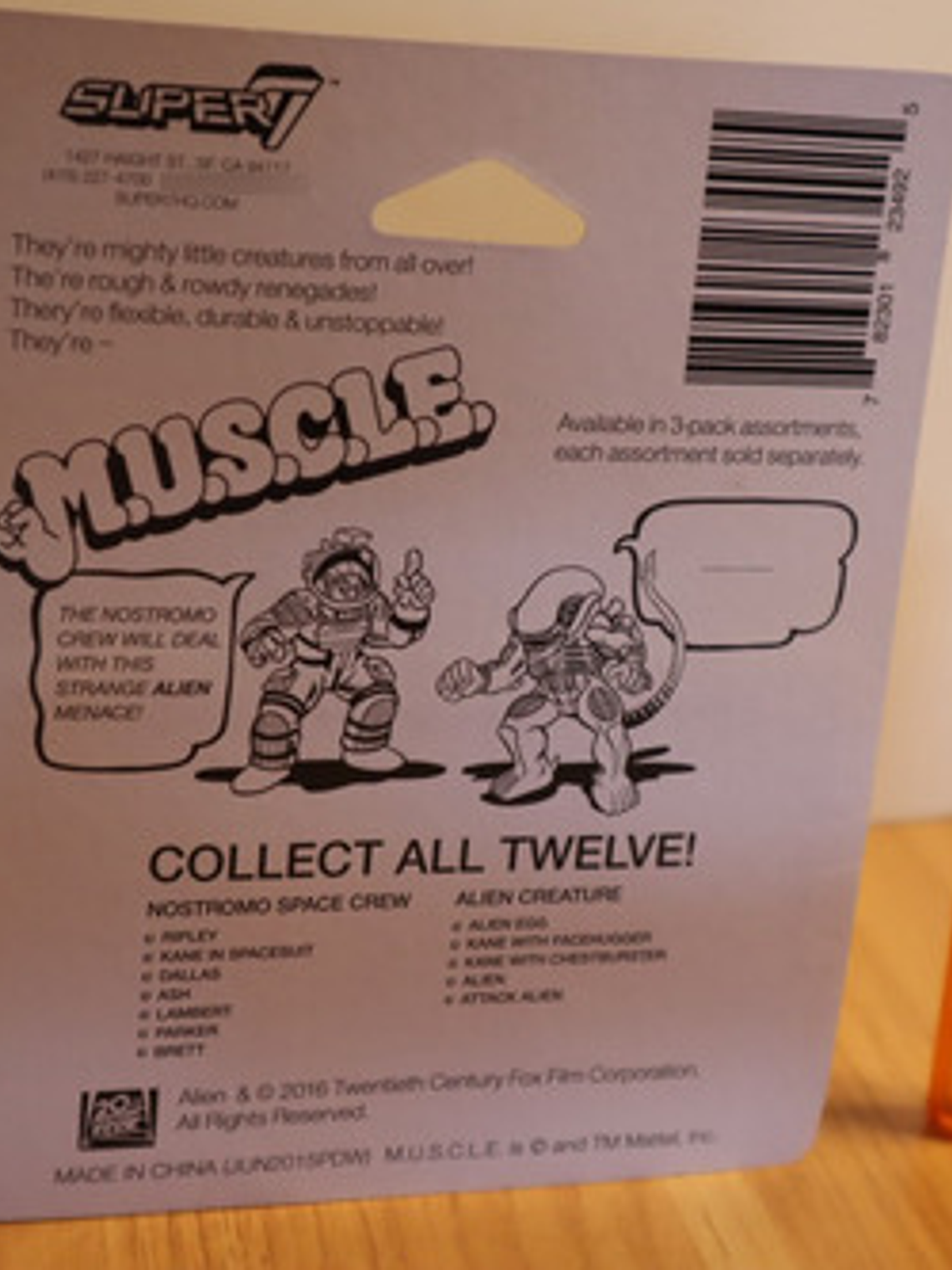 Miniaturas Alien Muscle 2016 Set A Muscle Mini 4