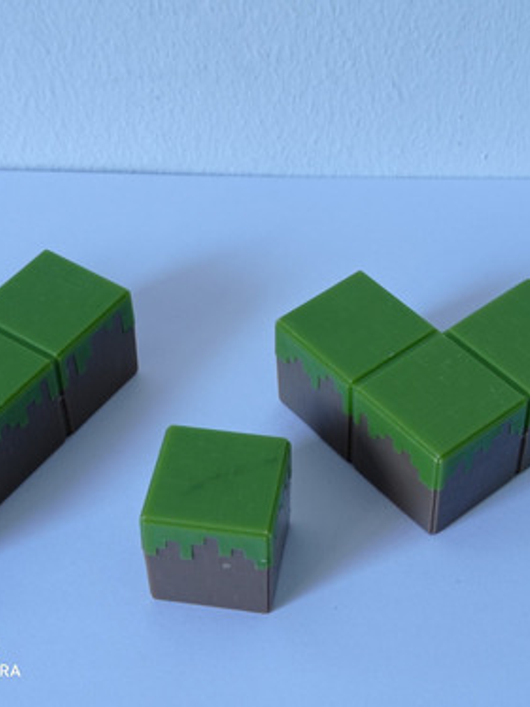 Figuras Cubos Pasto Minecraft Grasscubes 4