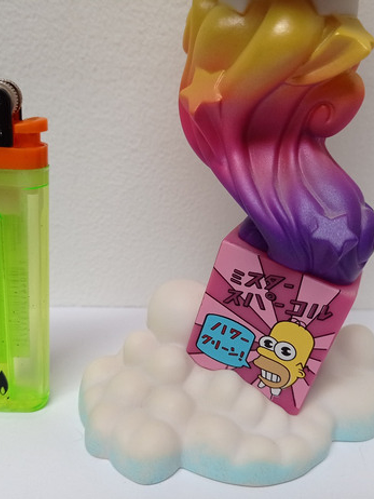 Kidrobot X Simpsons 2016 Kaiju Mr Sparkle 18cm 5