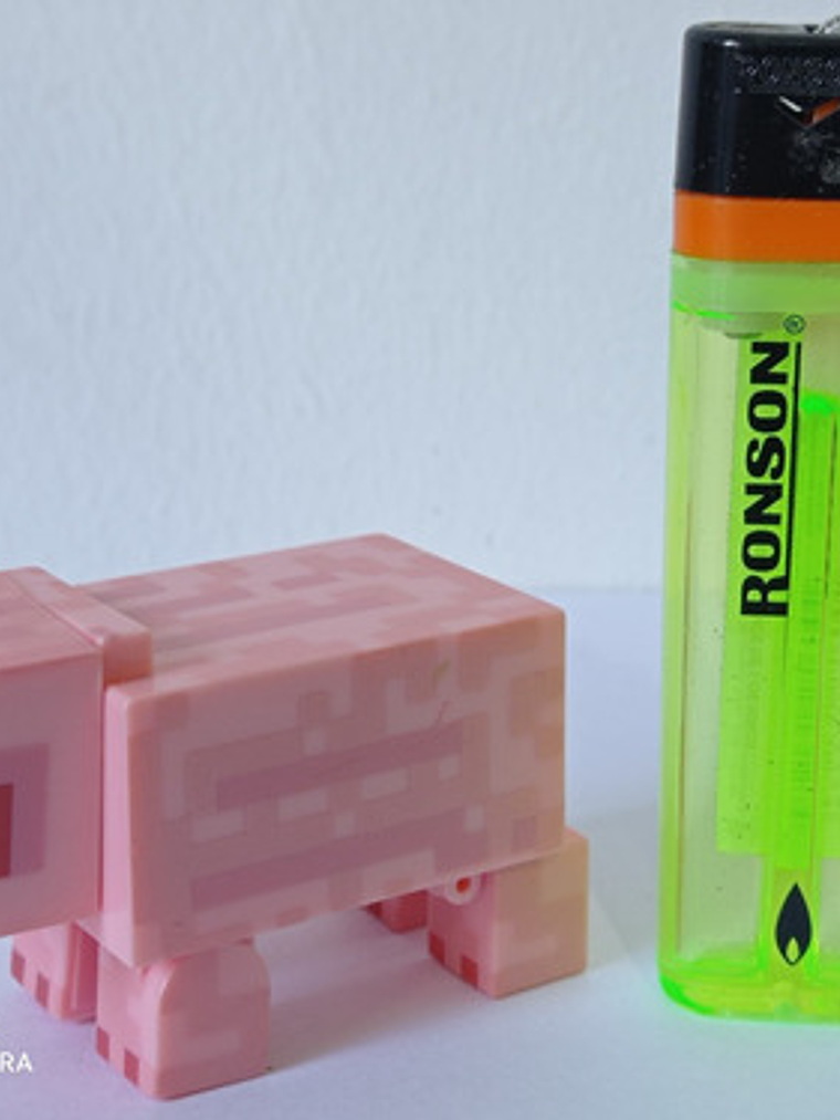 Figura Minecraft - Animal Mob - Pig - Jazwares 2