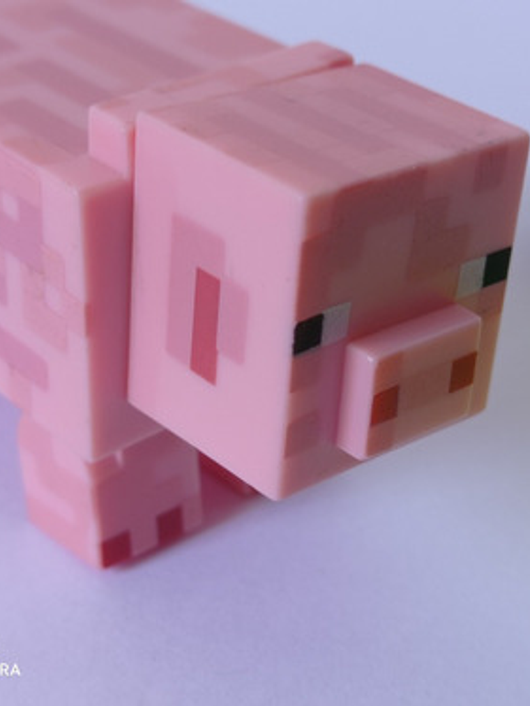 Figura Minecraft - Animal Mob - Pig - Jazwares 5