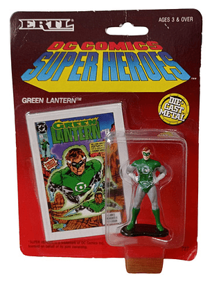 Green Lantern 1990 Diecast Metal Dc Comics Super Heroes