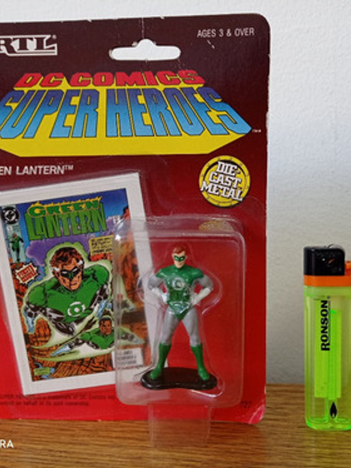 Green Lantern 1990 Diecast Metal Dc Comics Super Heroes 2