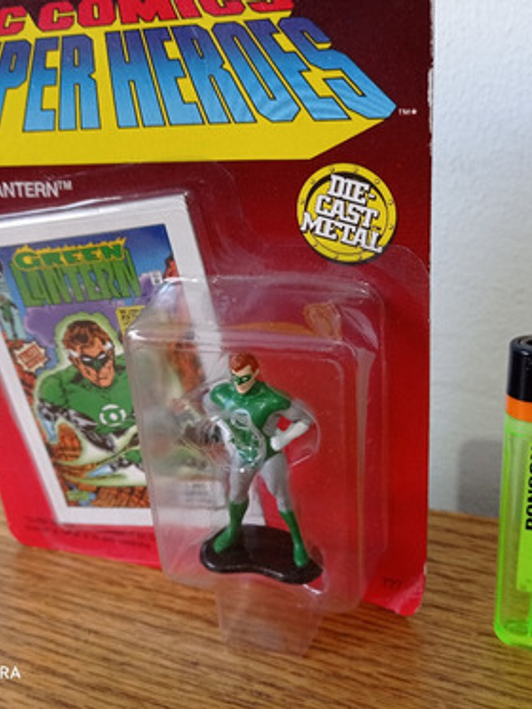 Green Lantern 1990 Diecast Metal Dc Comics Super Heroes 3
