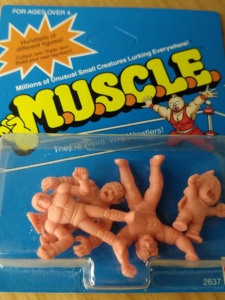 Muscle Minis (detalle) Mattel Bandai 1985 1