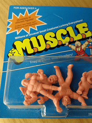 Muscle Minis (detalle) Mattel Bandai 1985