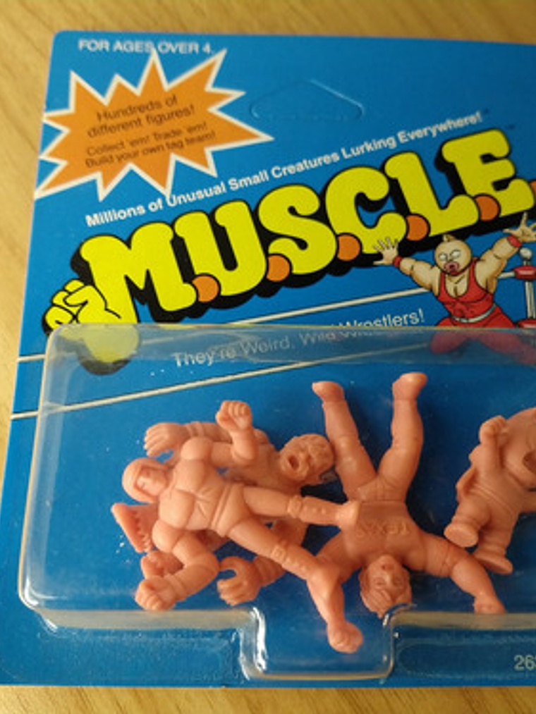Muscle Minis (detalle) Mattel Bandai 1985 2