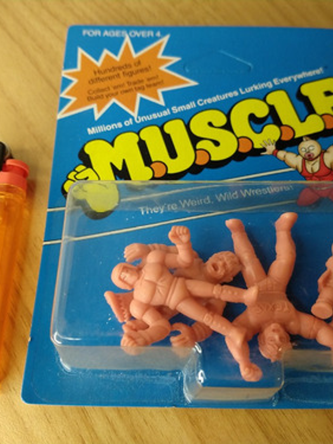 Muscle Minis (detalle) Mattel Bandai 1985 3