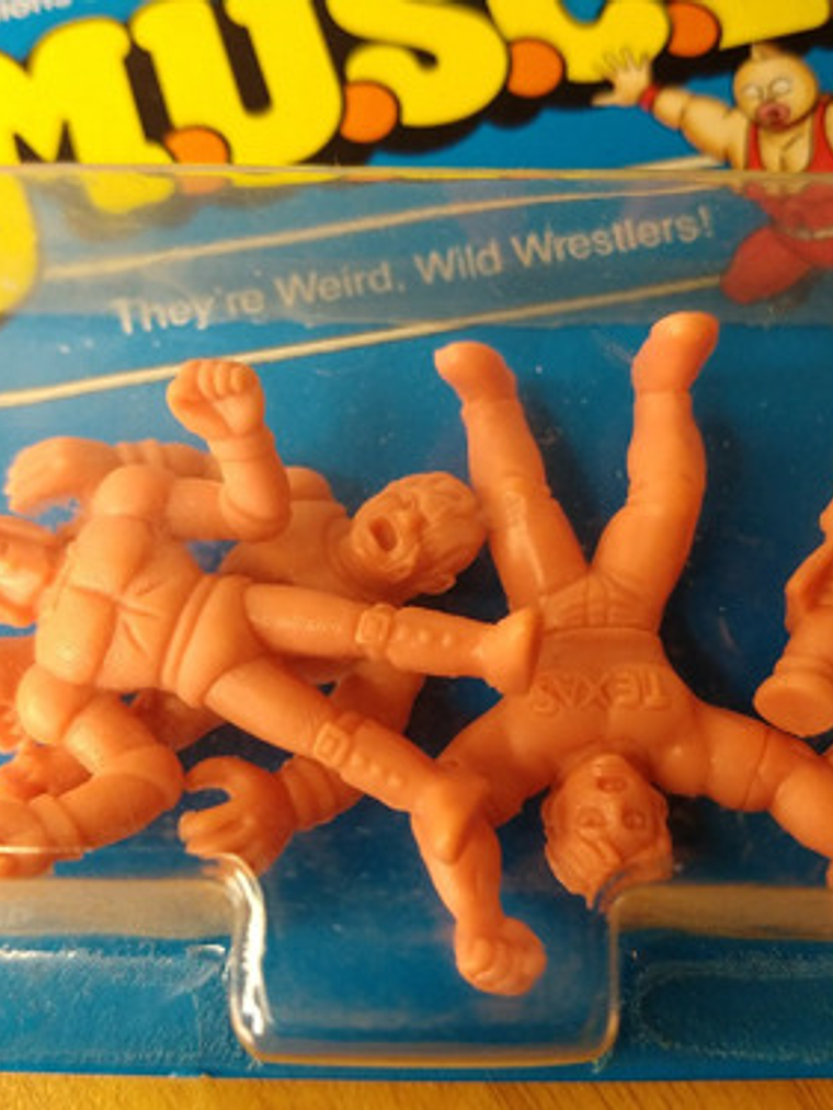 Muscle Minis (detalle) Mattel Bandai 1985 4