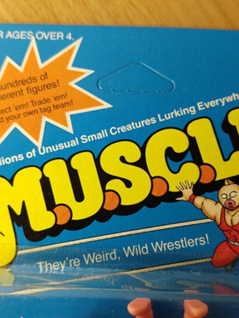 Muscle Minis (detalle) Mattel Bandai 1985 5