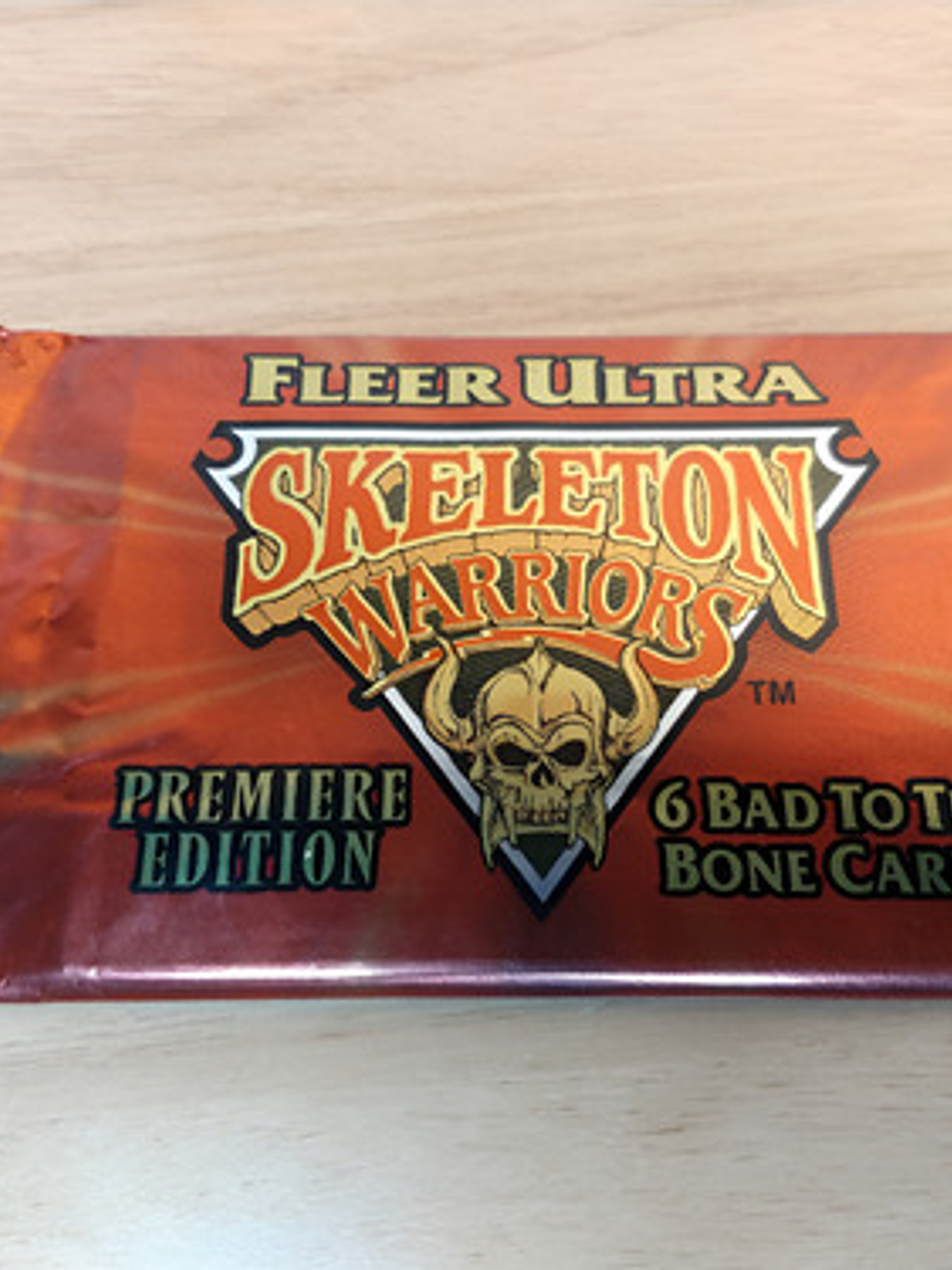 Sobre 6 Cartas Skeleton Warriors 90s 1