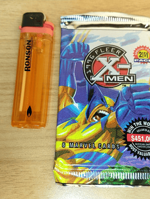 Sobre 6 Cartas X-men 1996 90s