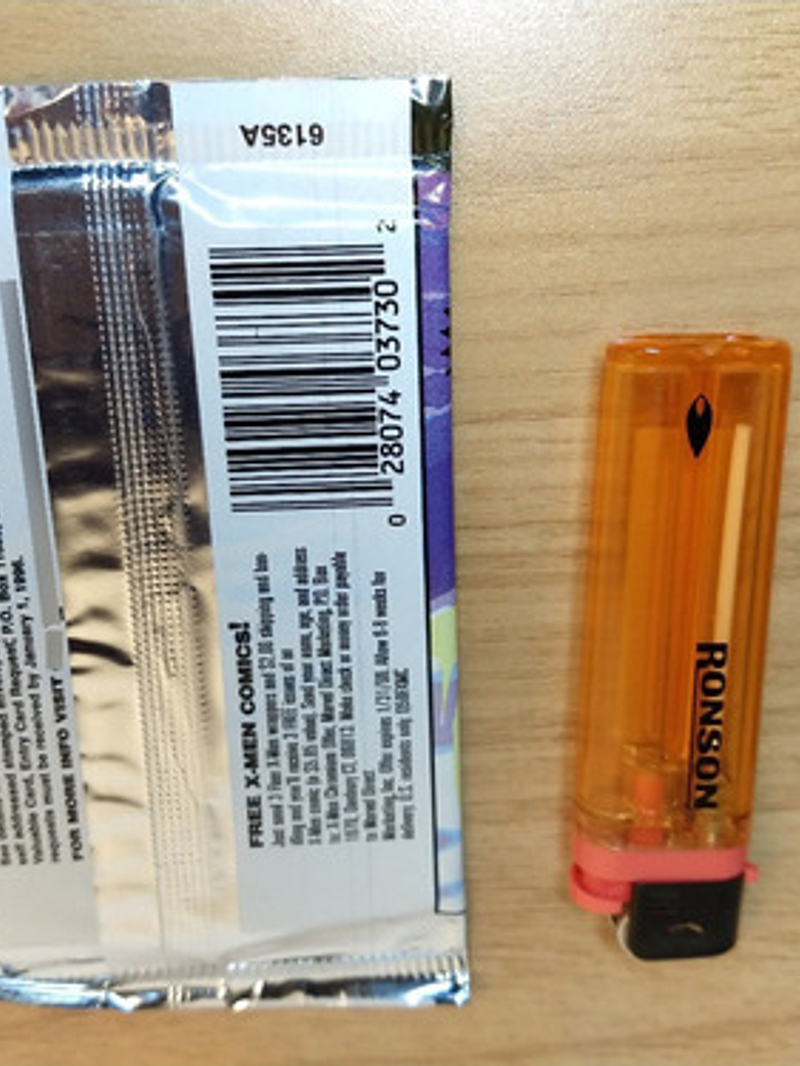 Sobre 6 Cartas X-men 1996 90s 3