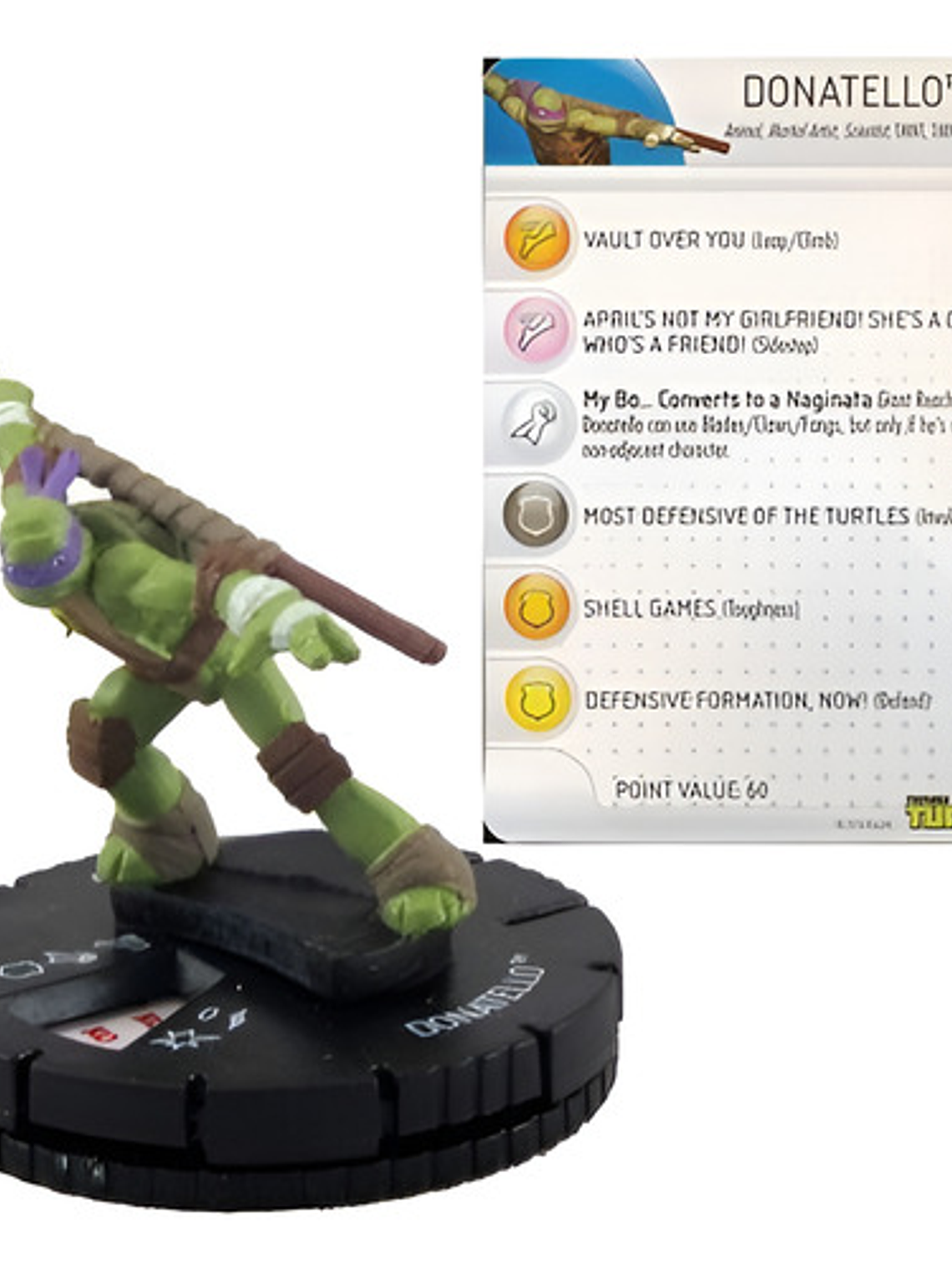 Donatello #027 Tmnt Teenage Mutant Ninja Turtles Heroclix 1