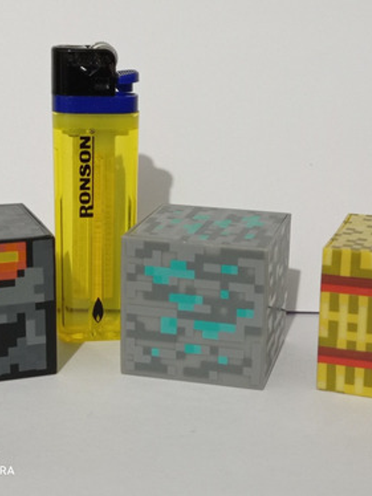 Figuras 3 Cubos Diferentes Minecraft 2