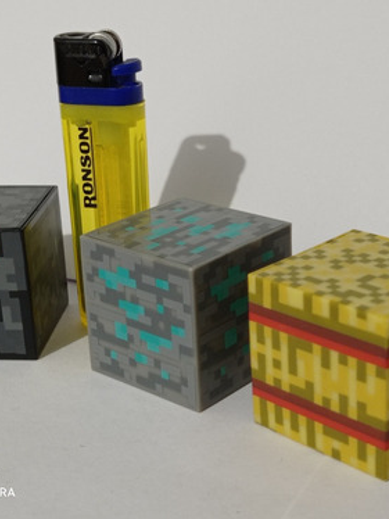 Figuras 3 Cubos Diferentes Minecraft 4