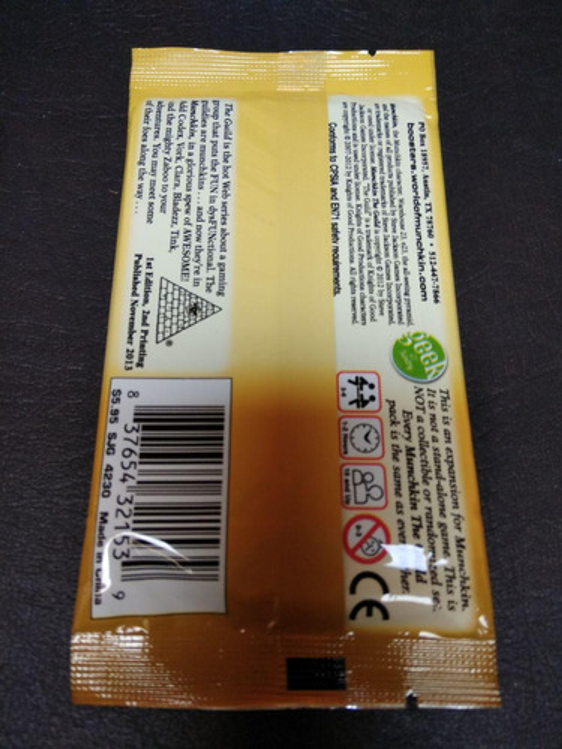 Munchkin Guild Sobre Ed. Limitada Rpg 2