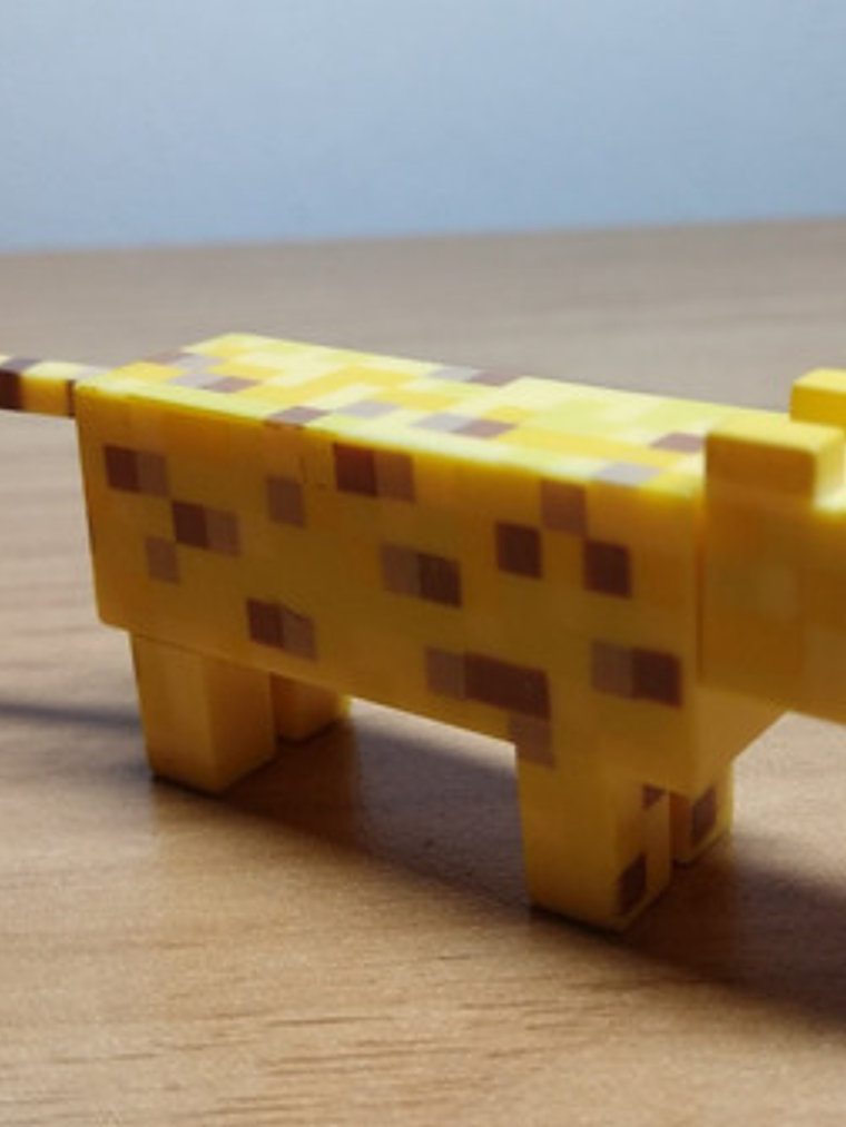 Figura Minecraft - Animal Mob - Ocelot - Jazwares 2