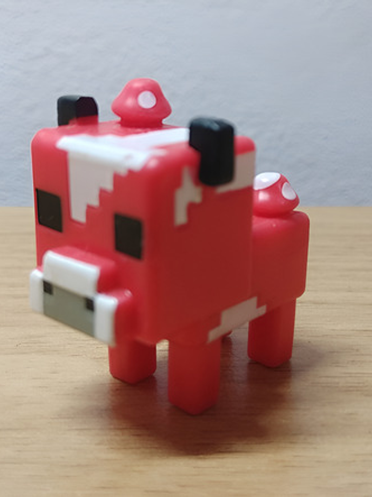 Figura Minecraft - Mooshroom - Mini Mattel 1