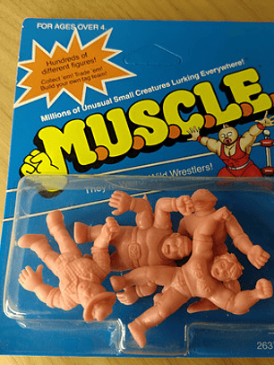 Muscle Miniaturas 1985 Mattel Figuras Bandai