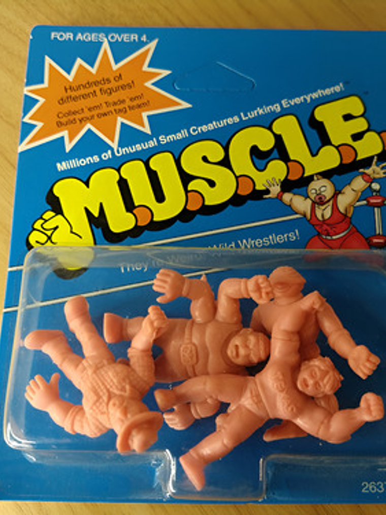 Muscle Miniaturas 1985 Mattel Figuras Bandai 1