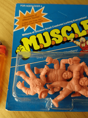 Muscle Miniaturas 1985 Mattel Figuras Bandai