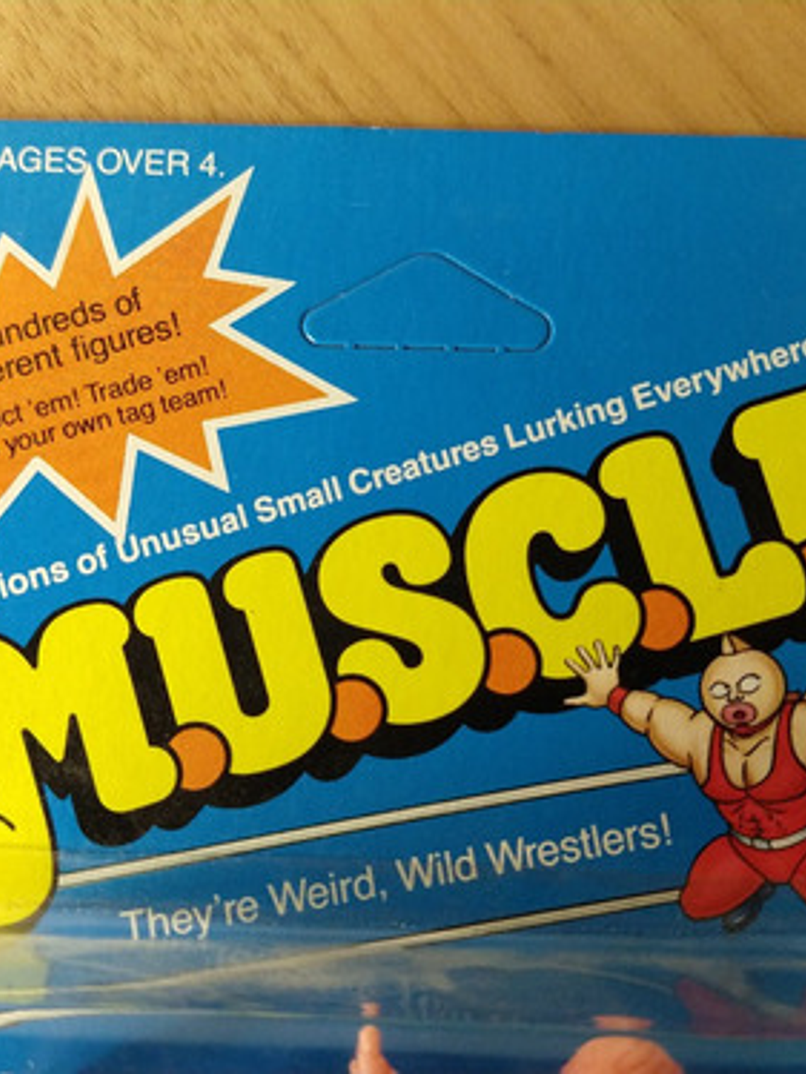 Muscle Miniaturas 1985 Mattel Figuras Bandai 4