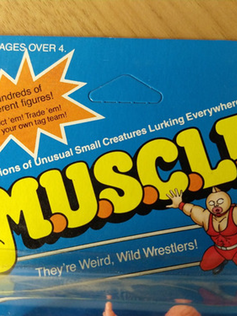 Muscle Miniaturas 1985 Mattel Figuras Bandai 4