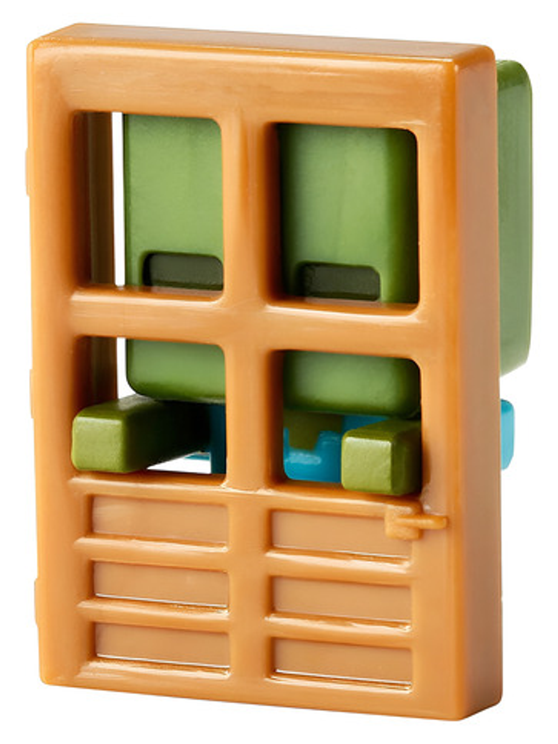 Figura Minecraft - Zombie At Door - Mini Mattel 1