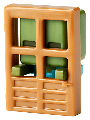 Figura Minecraft - Zombie At Door - Mini Mattel