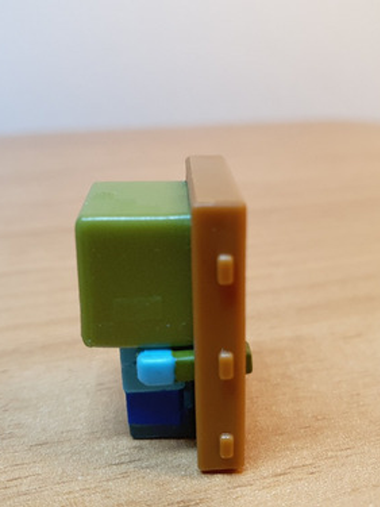 Figura Minecraft - Zombie At Door - Mini Mattel 5