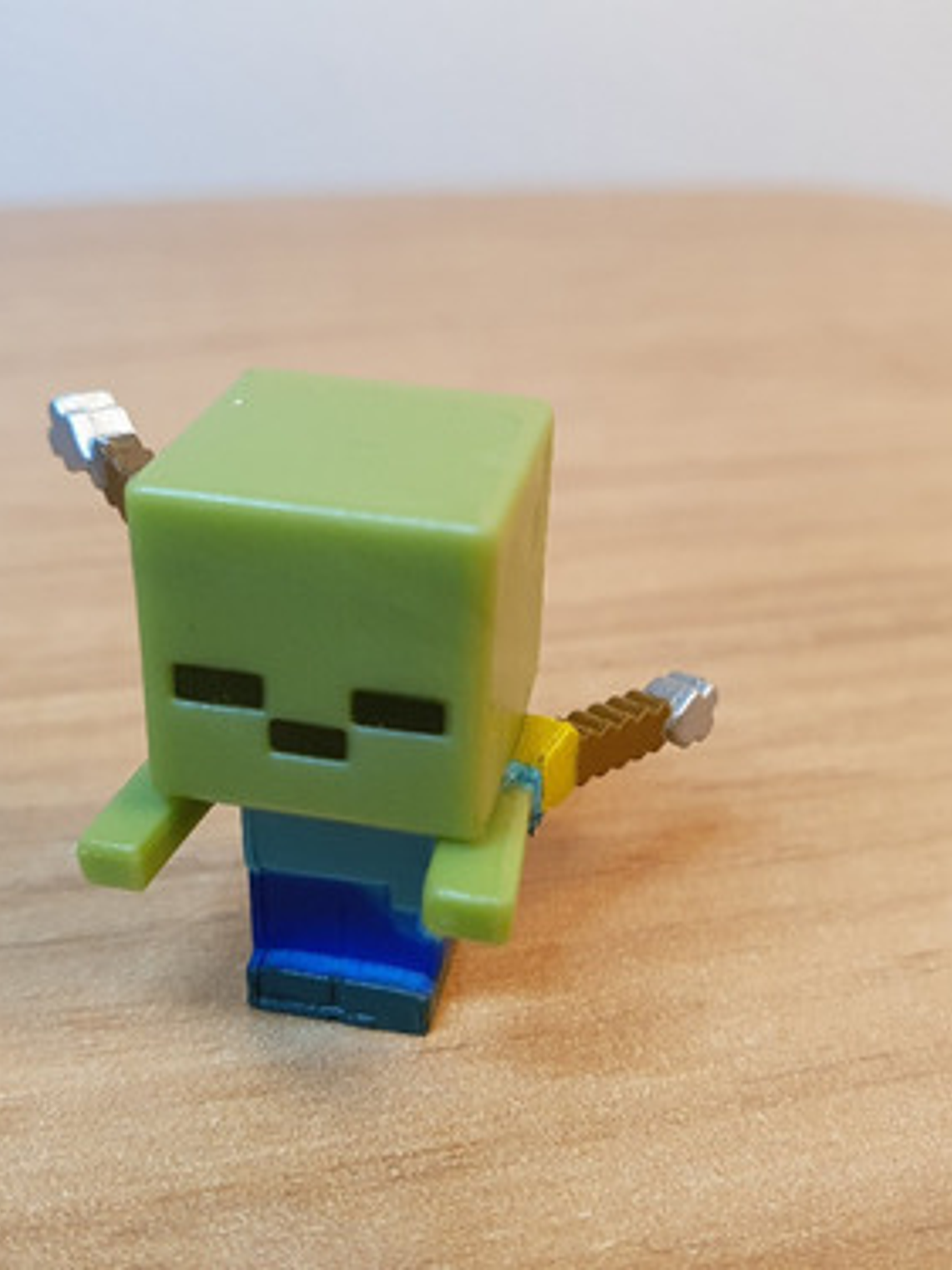 Figura Minecraft - Spectral Damage Zombie - Mini Mattel 2