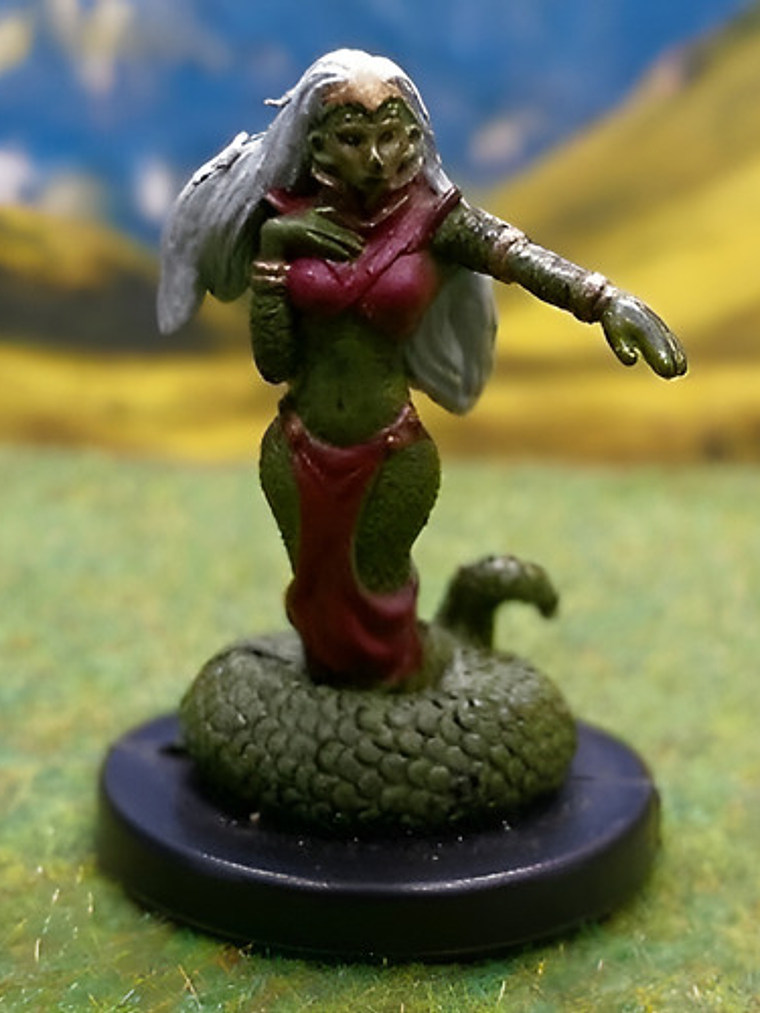 Yuan-ti Halfblood Sorcerer #60 Dragon Queen Miniatura D&d 1