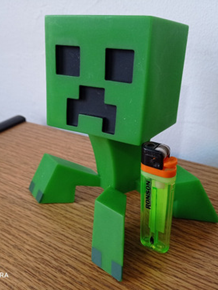 Figura Minecraft Creeper Jinx 15cm Altura 5