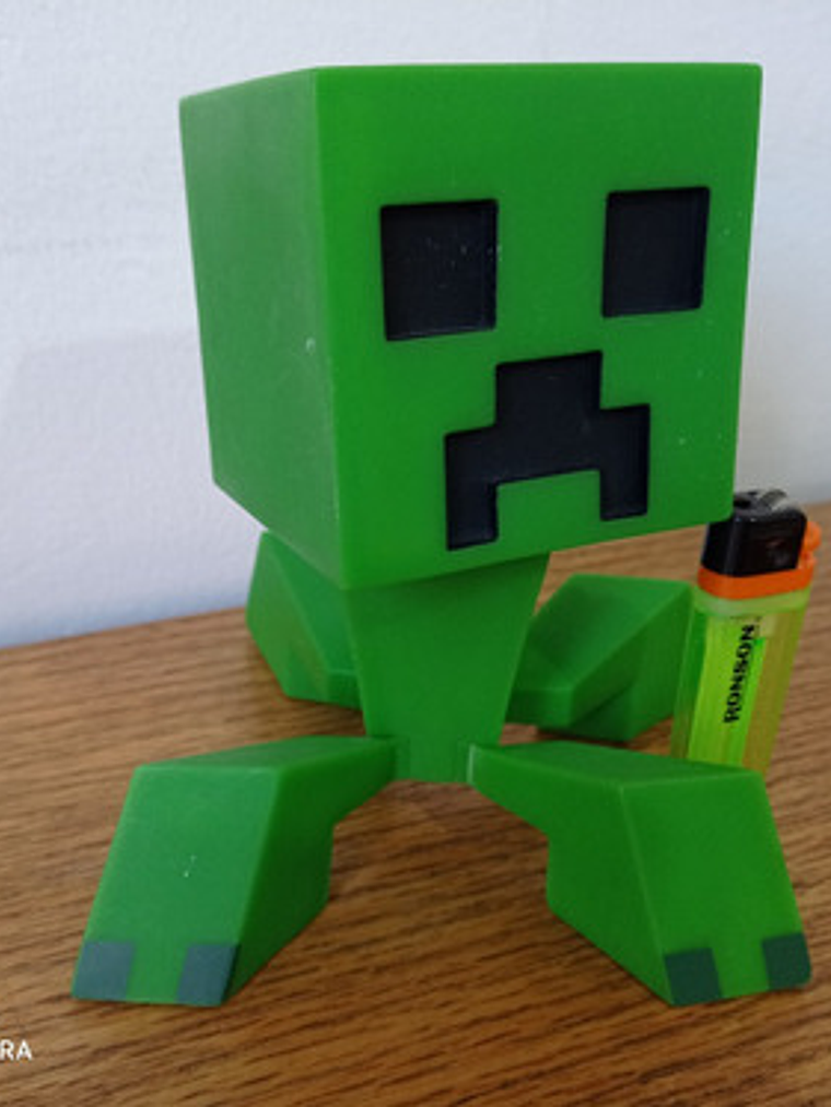 Figura Minecraft Creeper Jinx 15cm Altura 6