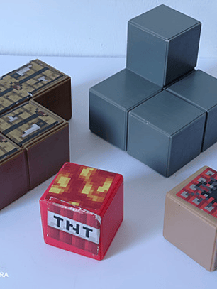 Figuras Cubos Varios (detalles) Minecraft