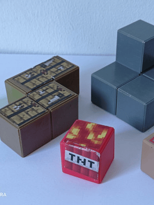 Figuras Cubos Varios (detalles) Minecraft