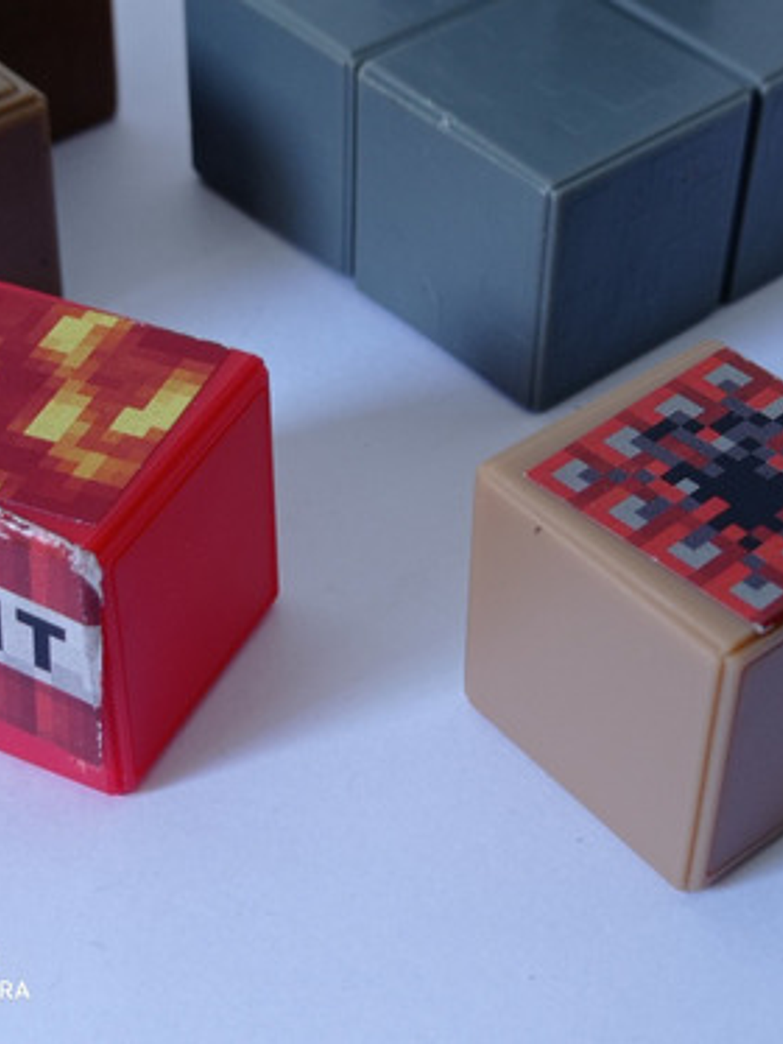 Figuras Cubos Varios (detalles) Minecraft 3