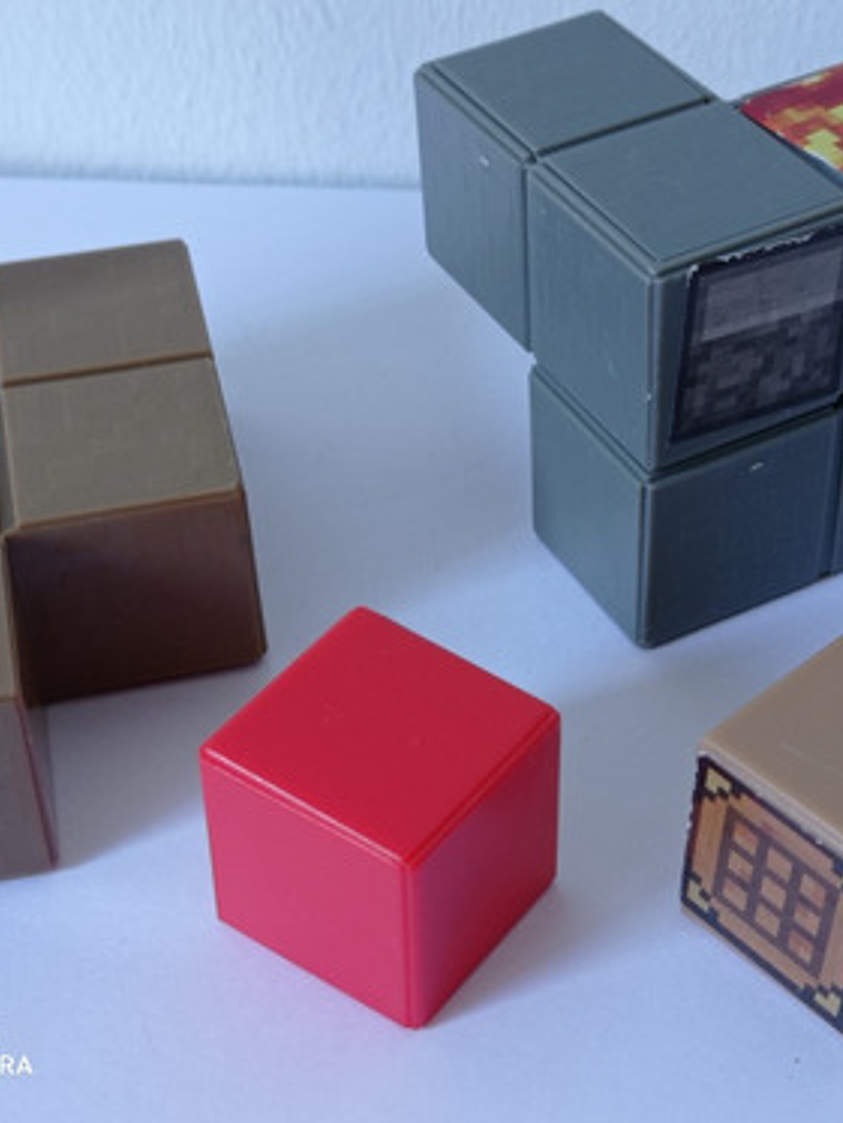 Figuras Cubos Varios (detalles) Minecraft 4