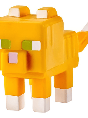 Figura Minecraft - Tabby Cat - Mini Mattel
