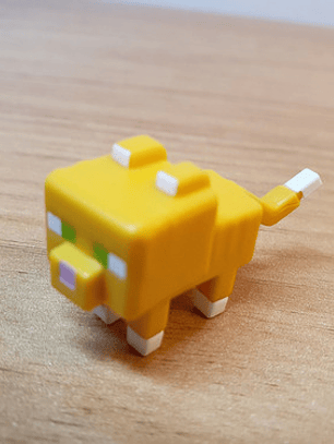 Figura Minecraft - Tabby Cat - Mini Mattel