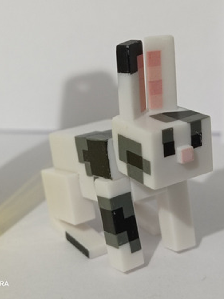 Figura Minecraft - 3x Bunnies - Jazwares 8