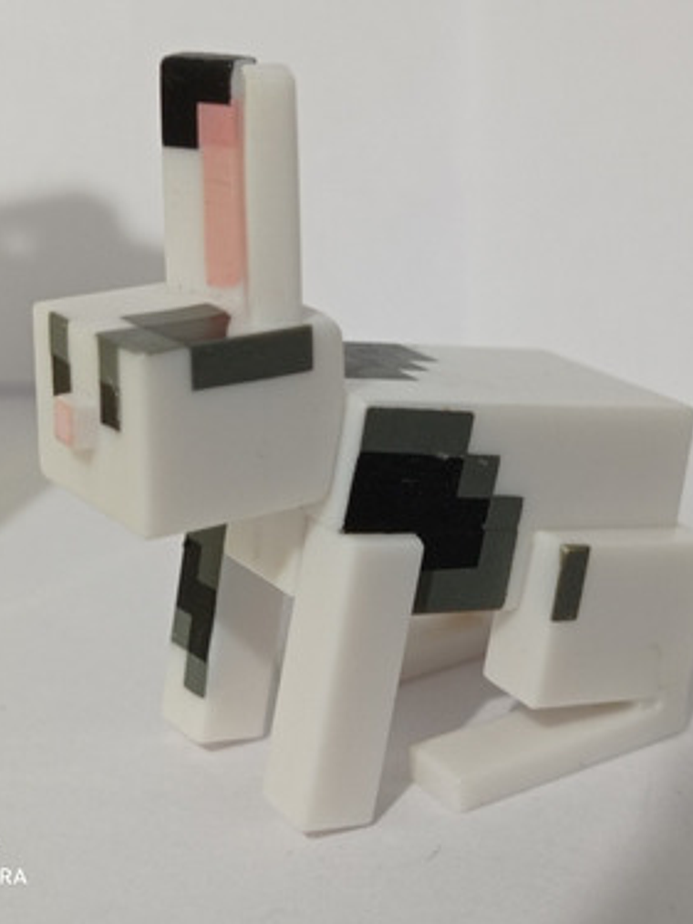 Figura Minecraft - 3x Bunnies - Jazwares 9