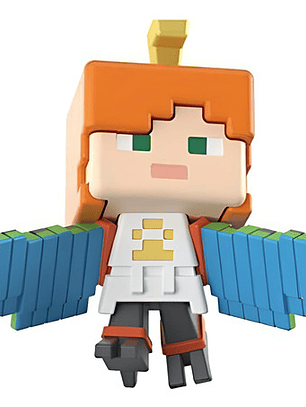 Figura Minecraft - Alex's Ba - Mini Mattel