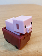 Figura Minecraft - Pig In Minecart (ball) - Mini Mattel - Miniatura 2