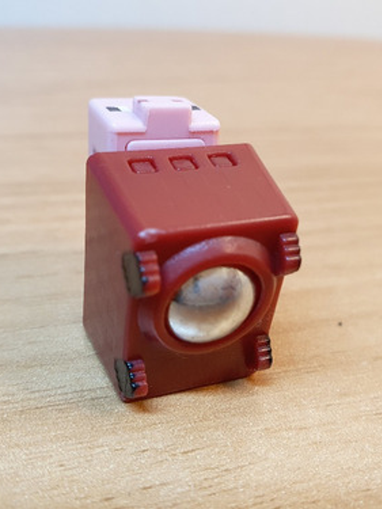 Figura Minecraft - Pig In Minecart (ball) - Mini Mattel 3