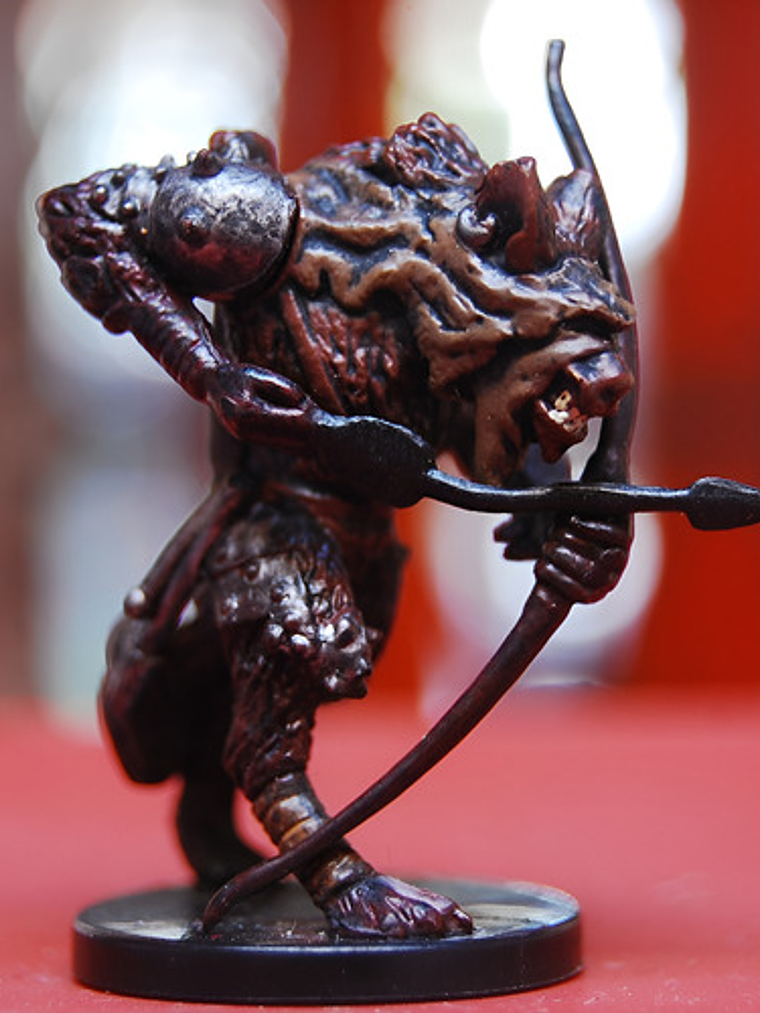 Demonic Gnoll Archer #45 War Of The Dragon Queen Mini Dnd 1